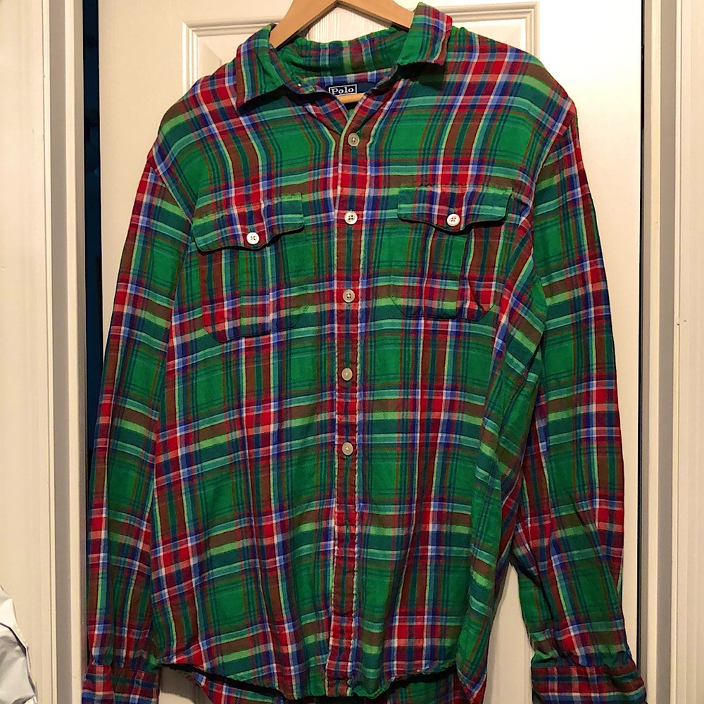Polo by Ralph Lauren Large Flannel Button Down
